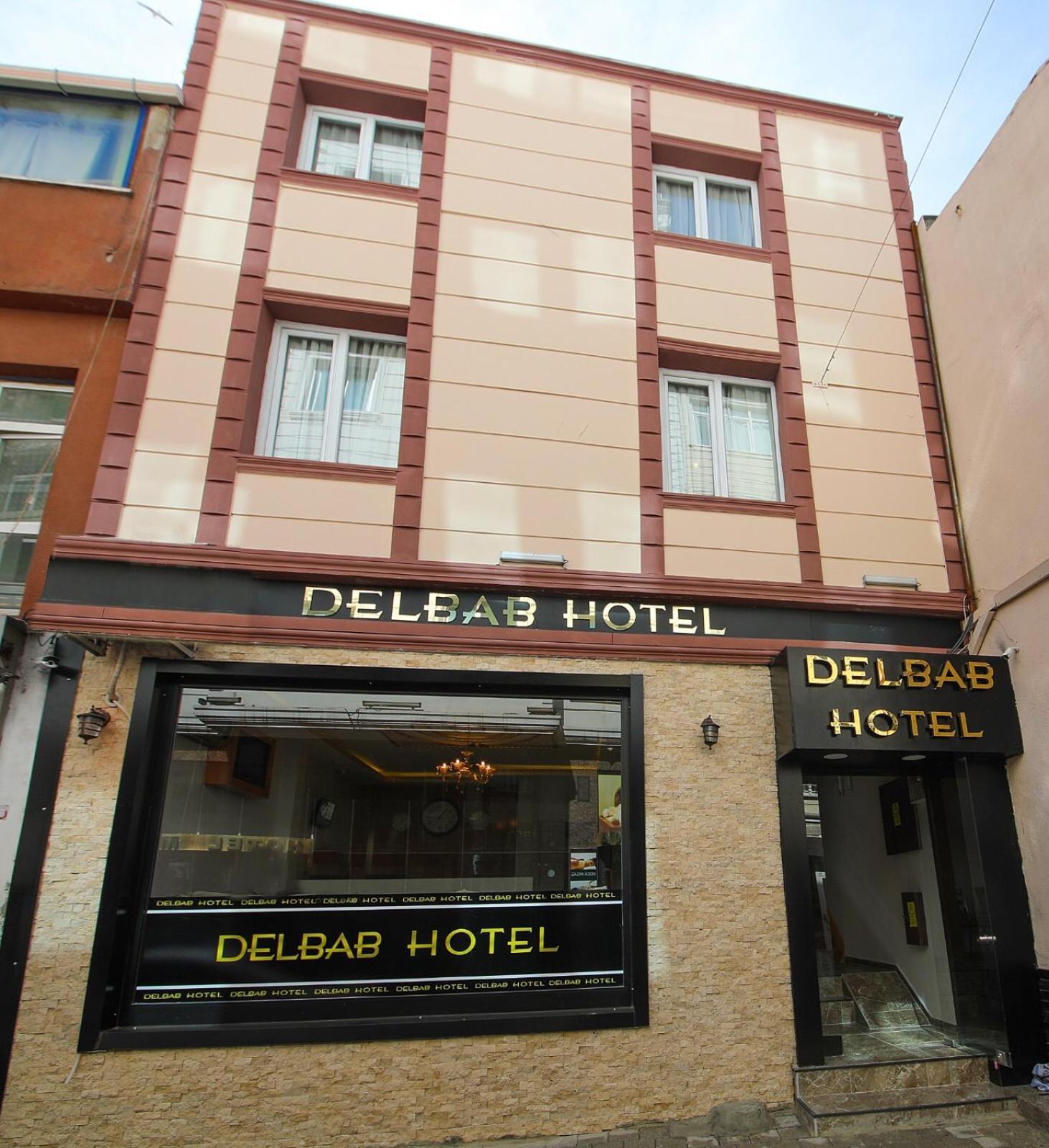 Delbab Hotel Istanboel Buitenkant foto